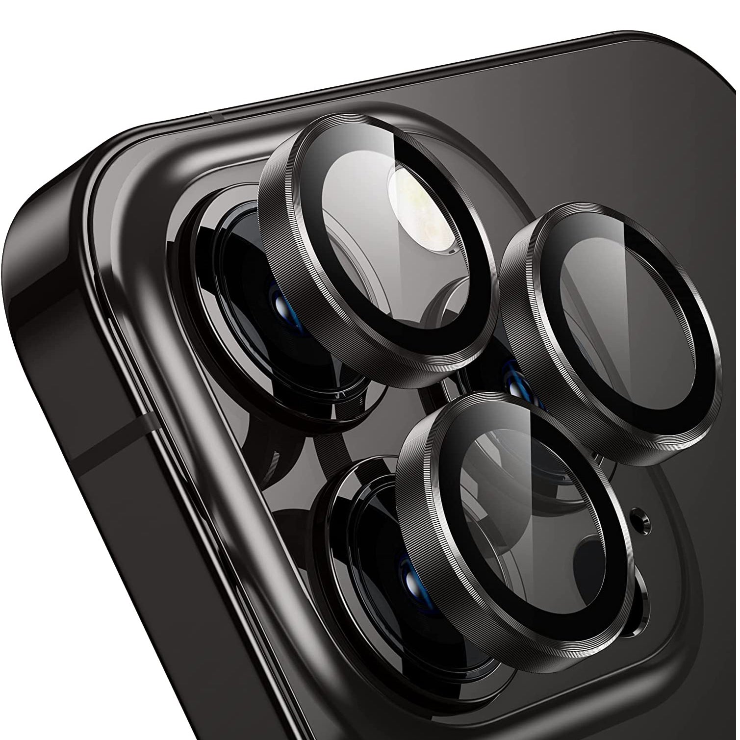 iPhone 14 Pro Camera Lens Protector Black