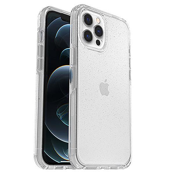 iPhone 15 Pro Silver Flake Clear Sym Case