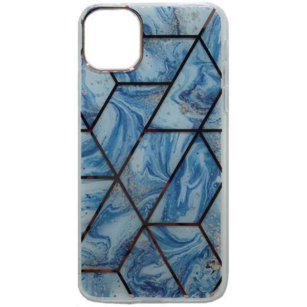 iPhone 11 Electroplated Marble Line