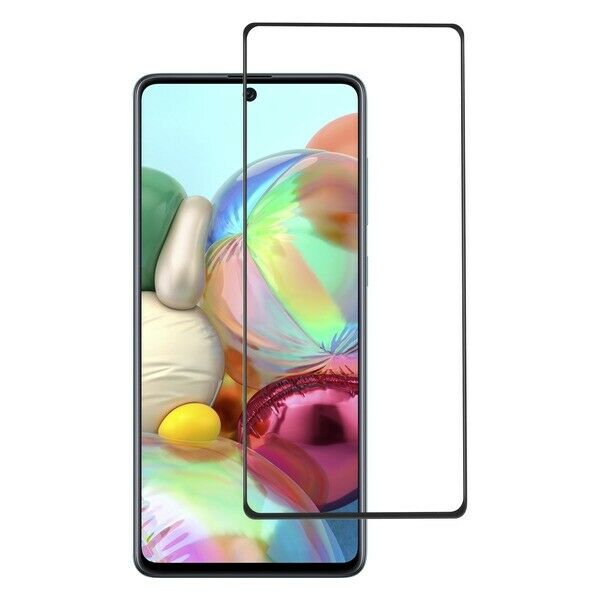 Samsung A72 5G Temepered Glass Full Cover Black
