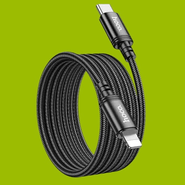 Data Cable Type C To Lighting Breaded PD-27W (L=2M) X89