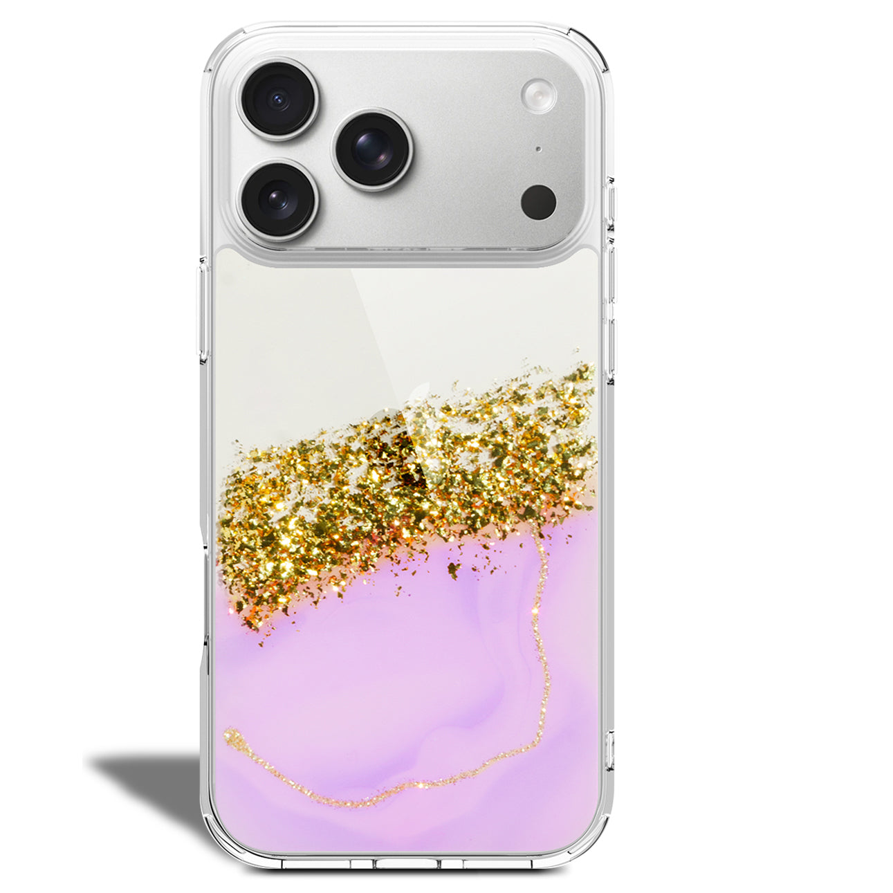 iPhone 18 Pro Marble Glitter Case Retail Pack