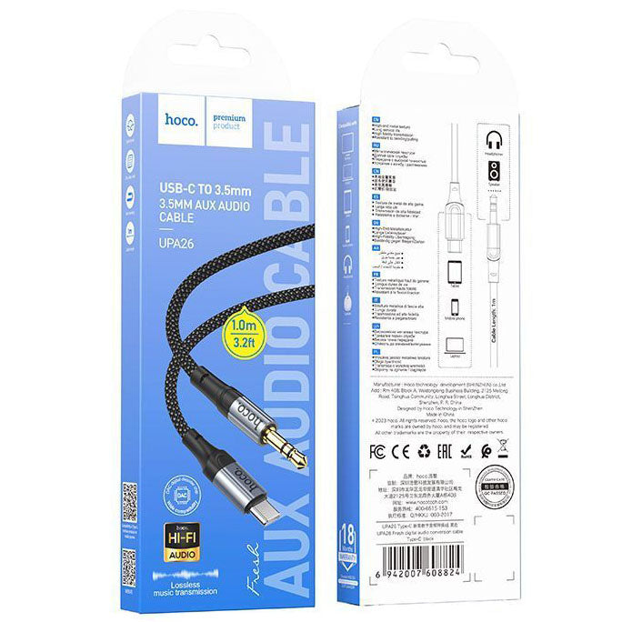 Aux Audio cable Type C to 3.5 MM