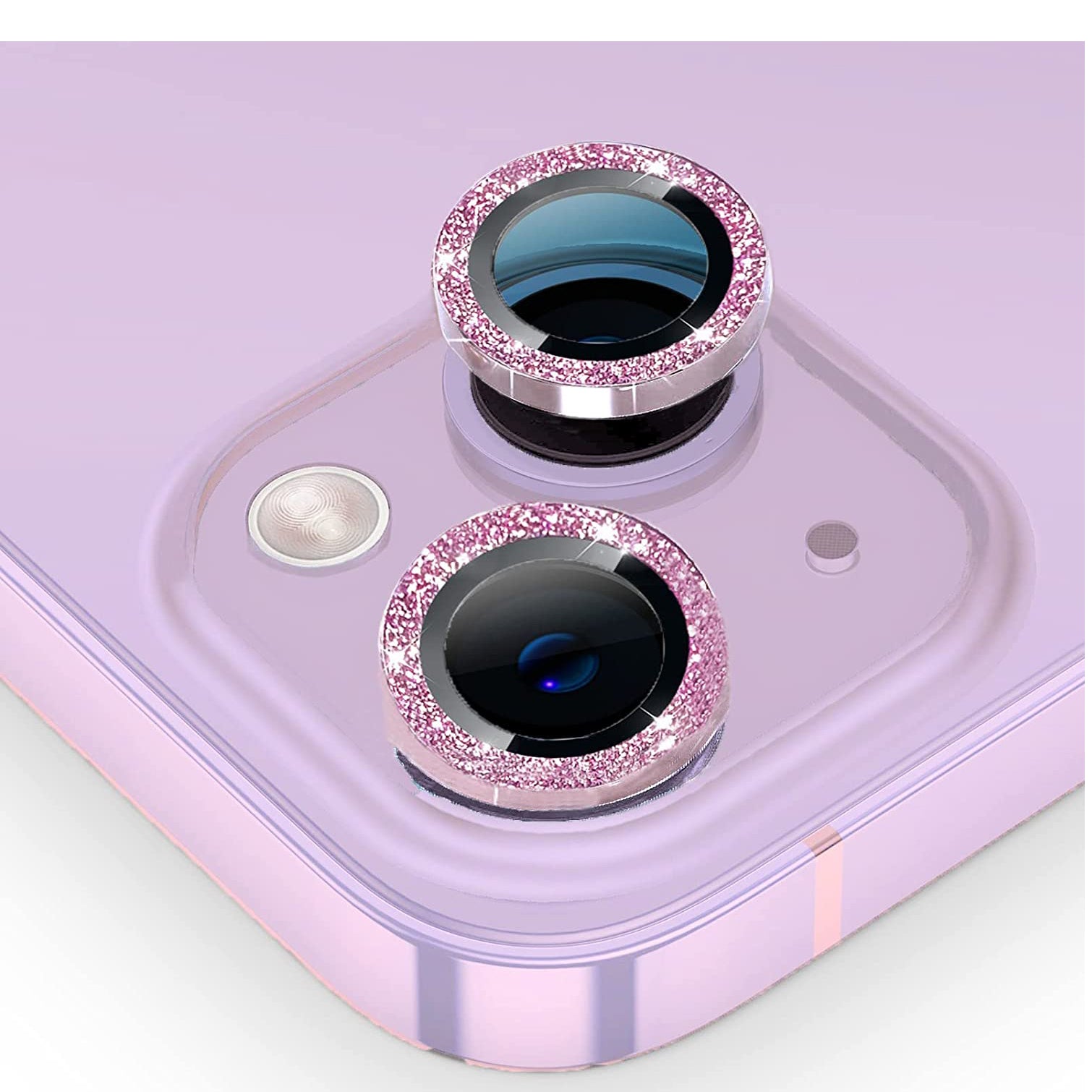 iPhone 14/13 Camera Lens Tempered Glass Bling