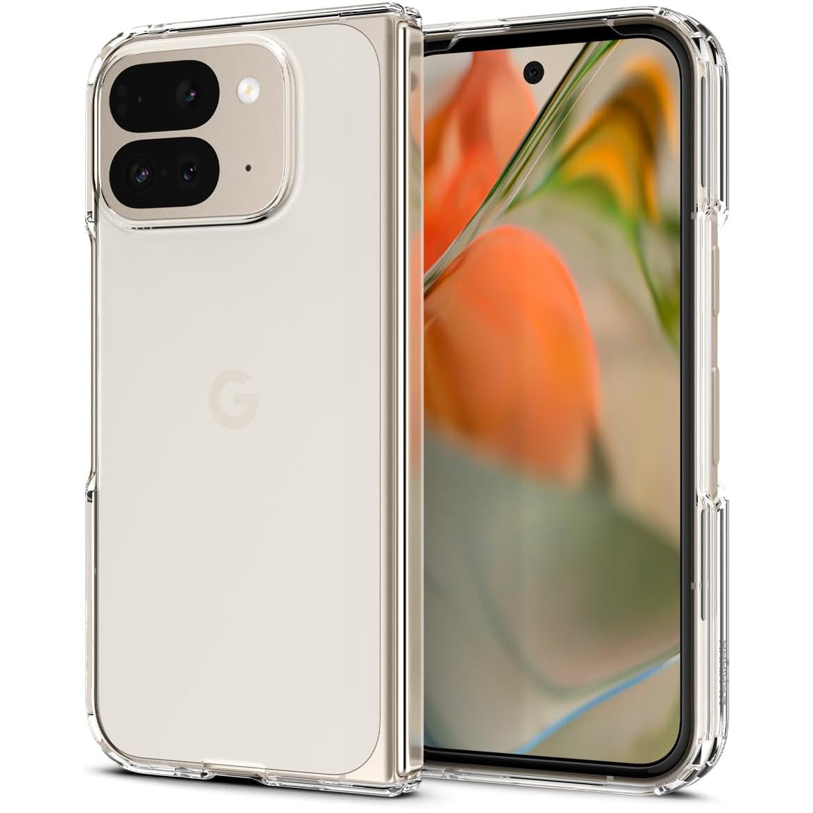 Google Pixel 9 Pro Fold Clear Hard Case New