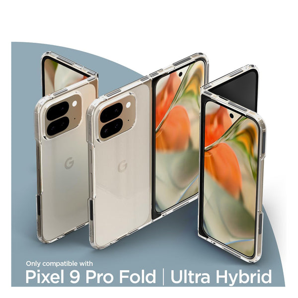 Pixel Hard Google Pixel 9 Pro Fold Clear Hard Case New – MobileWrap