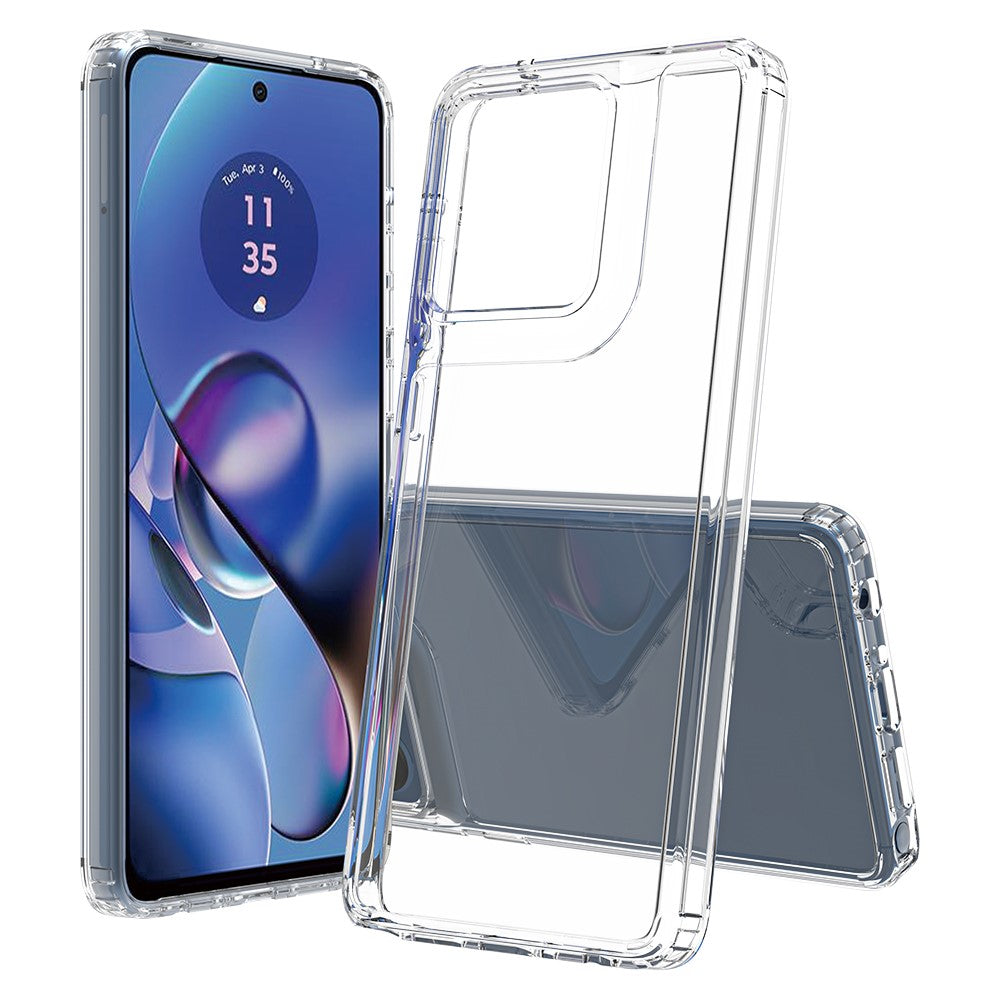 Moto Edge 5G 2025 Clear Hybrid Case