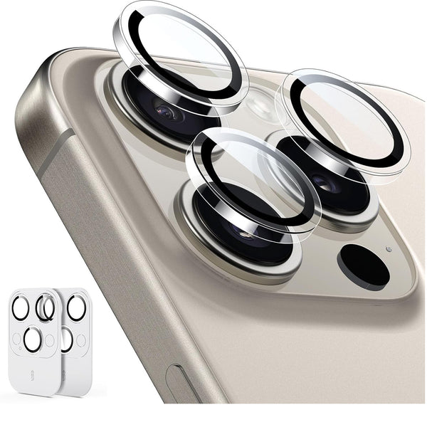 iPhone 16 Pro Camera Lens Protector Clear Ring