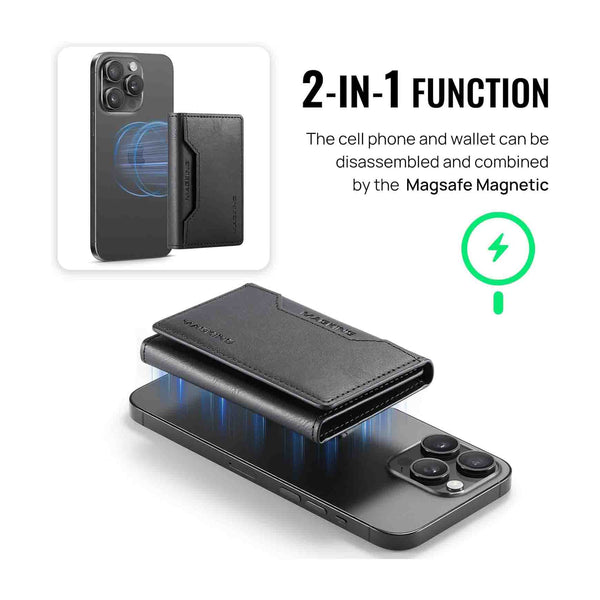 Universal  MagSafe Double Wallet Stand New