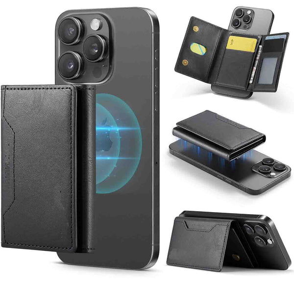 Universal  MagSafe Double Wallet Stand New