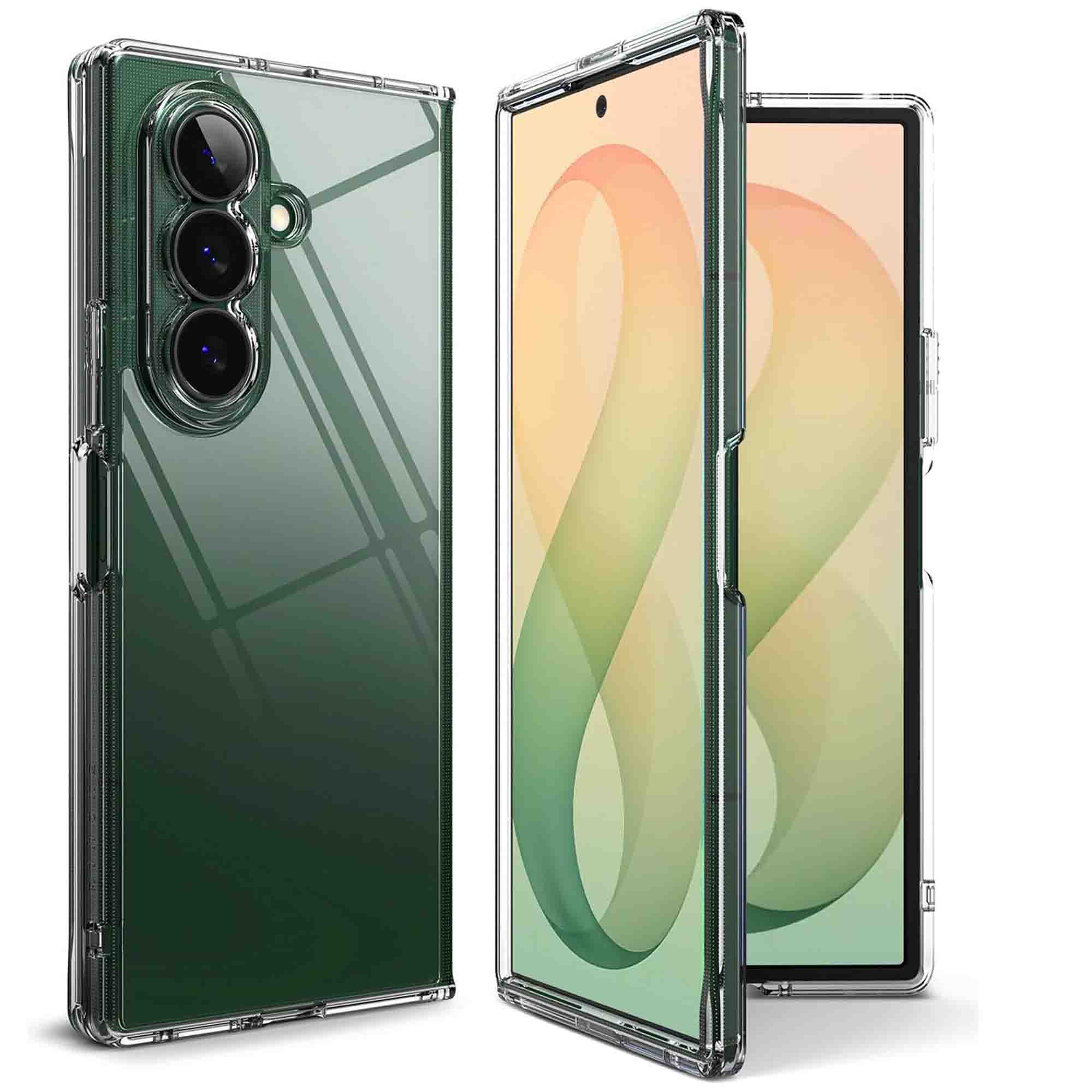 Samsung Fold 8 Ultra  Clear Hybrid Case In Retail Pack