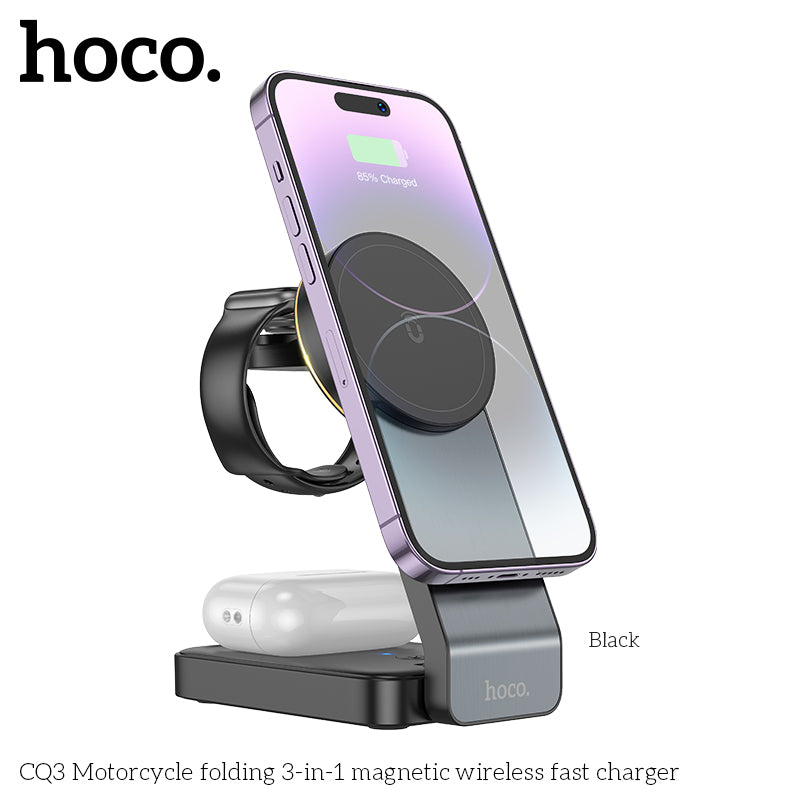 Wireless Charger Fast 3-in-1 CQ3