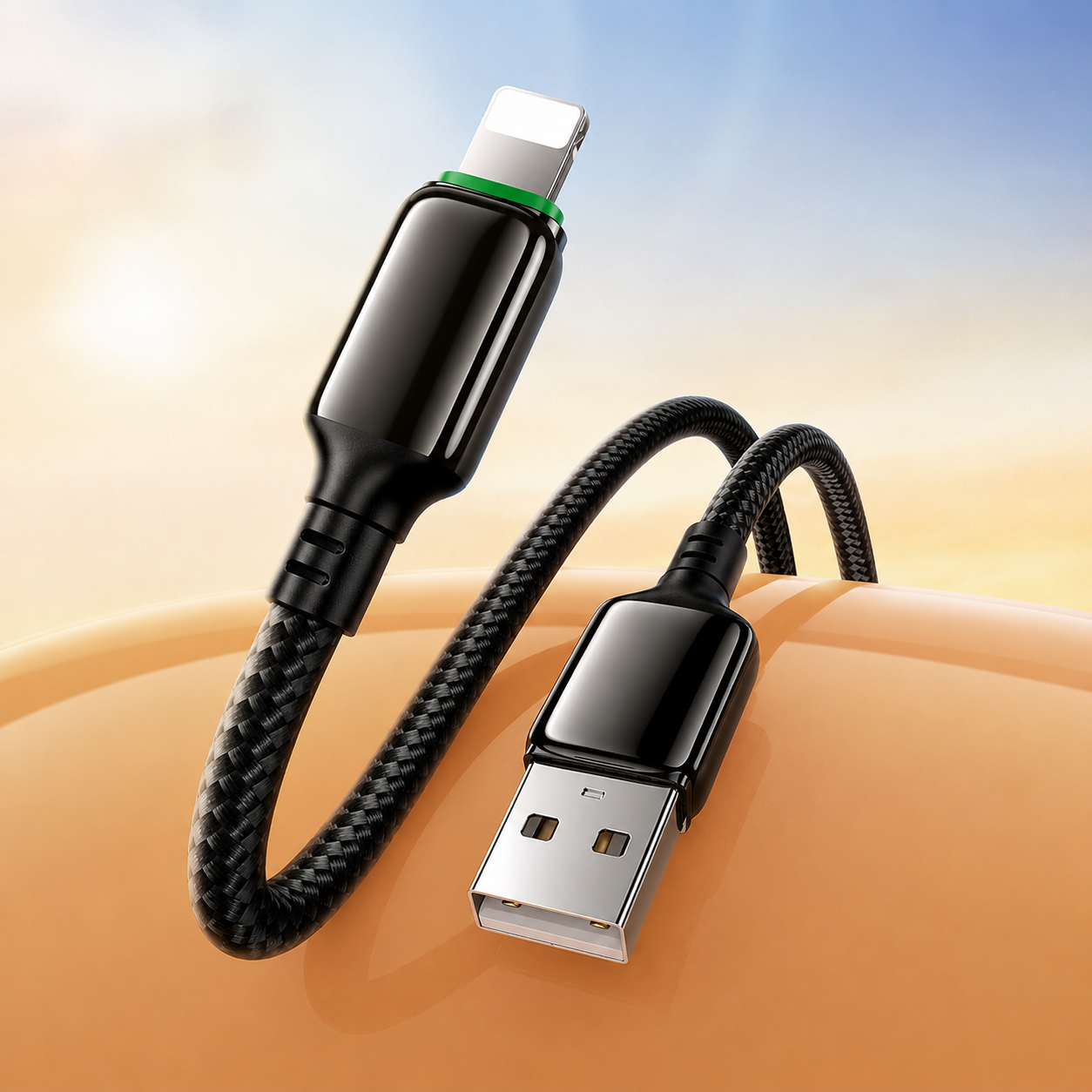 Data Cable USB To Lighting Breaded PD-30W (L=1M) X87