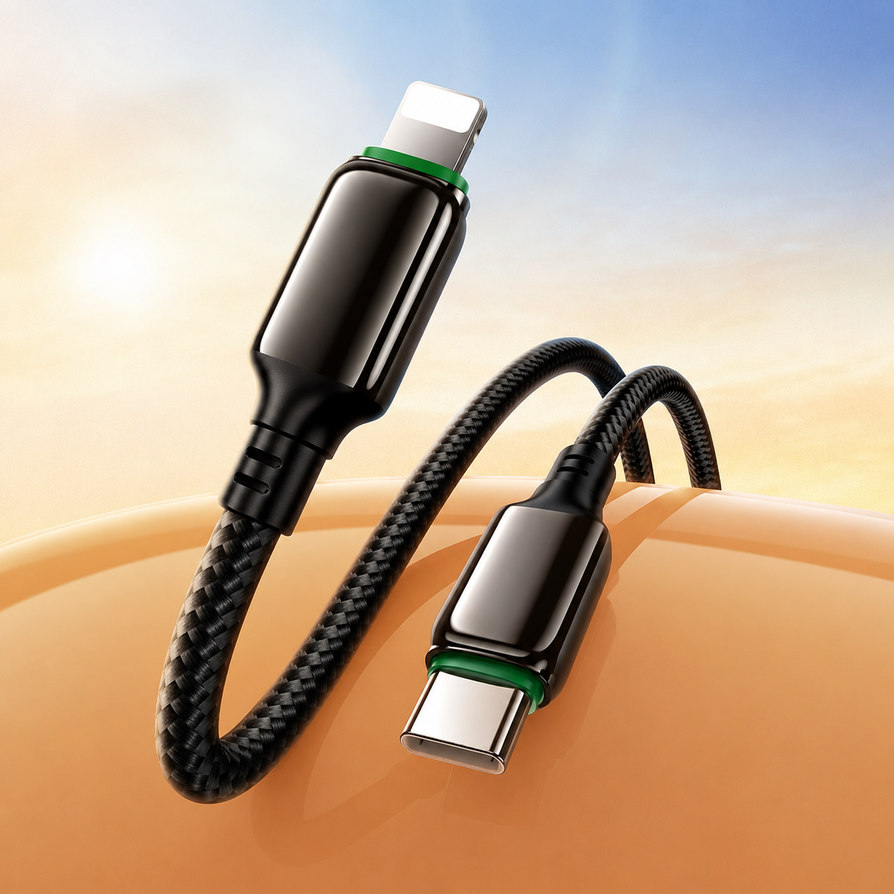 Data Cable Type C To Lighting Breaded PD-30W (L=1M) X87