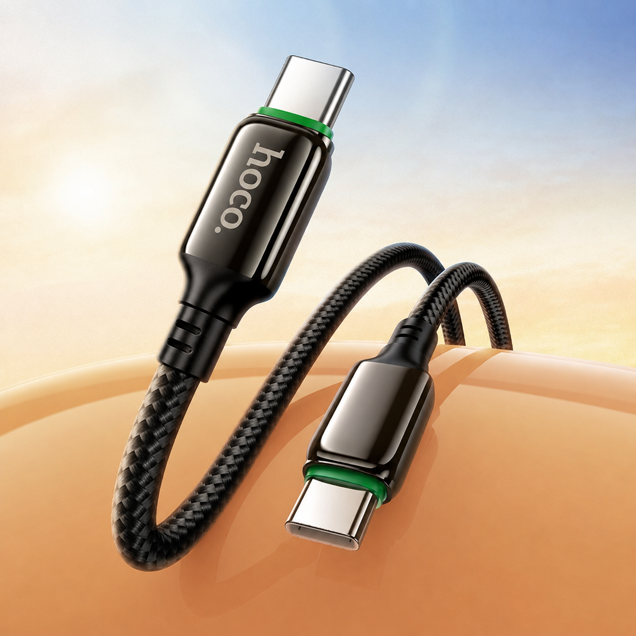 Data Cable Type C To Type C Breaded PD-60W (L=1M) X87