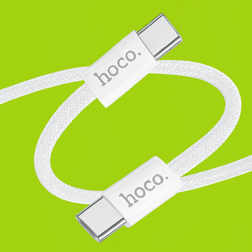 Data Cable Type C To Type C Breaded  PD-60W (L=2M) X104