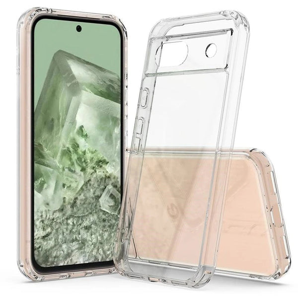 Google Pixel 8A Clear Hybrid Case New