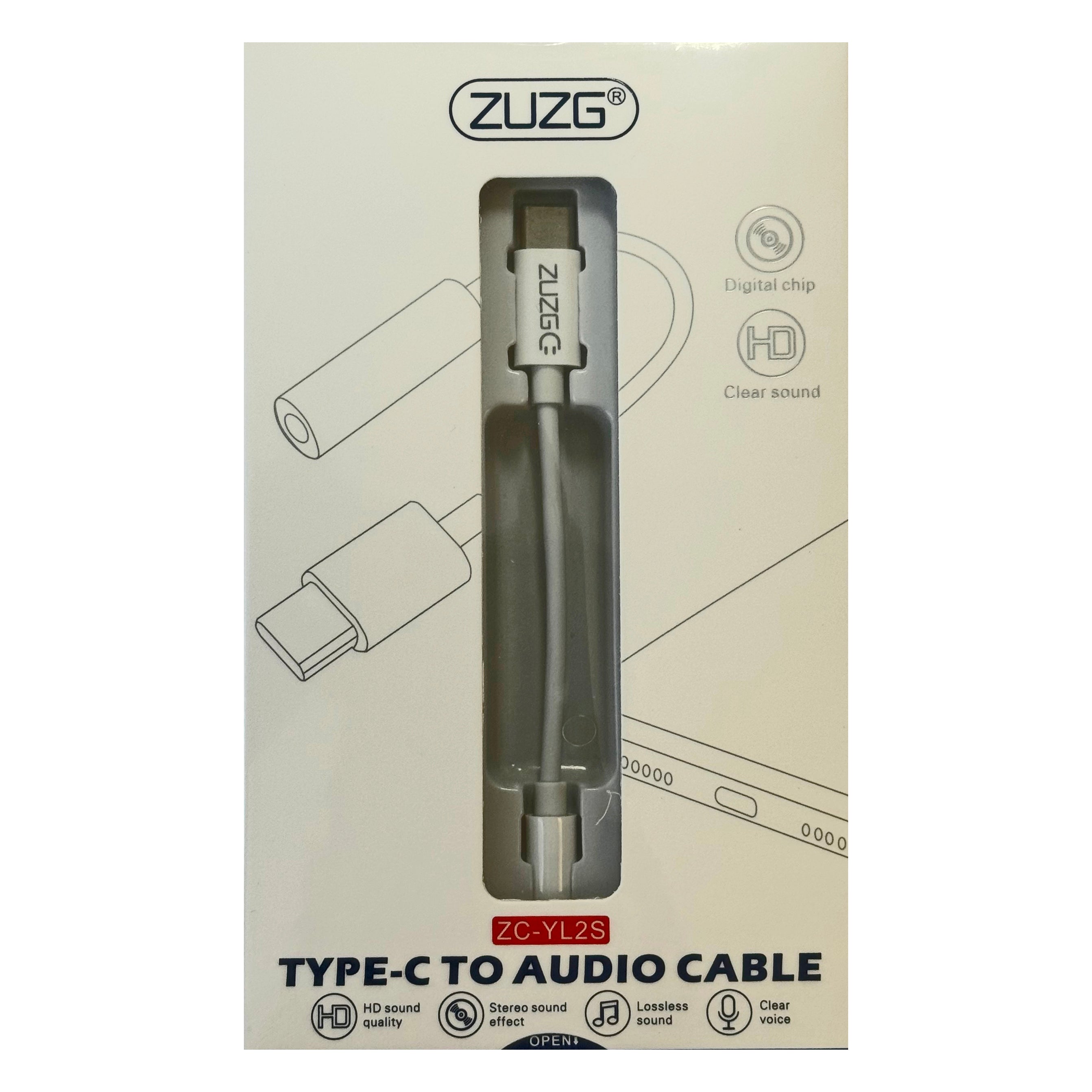 Headphone jack to Type C Cable ZUZG