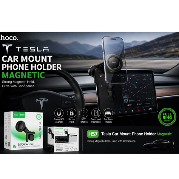 Tesla Car Mount Magnetic Phone Holder H157