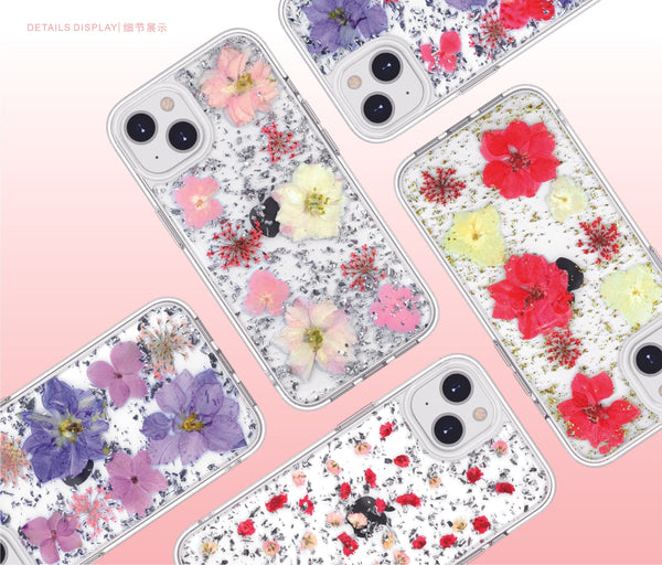 iPhone 15 Plus Twinkle Flower Case Retail Pack