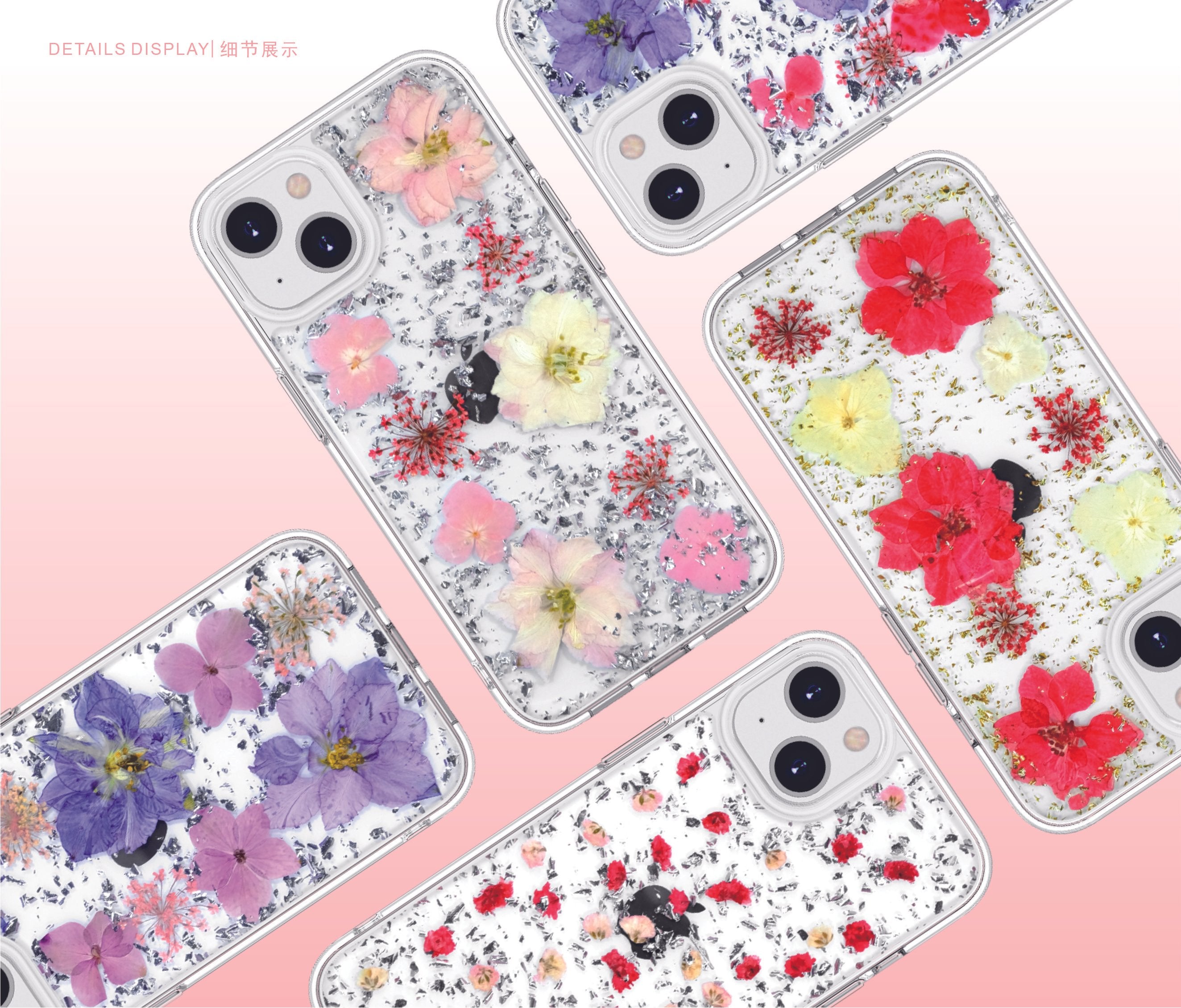 iPhone 15 Pro Max Twinkle Flower Case Retail Pack