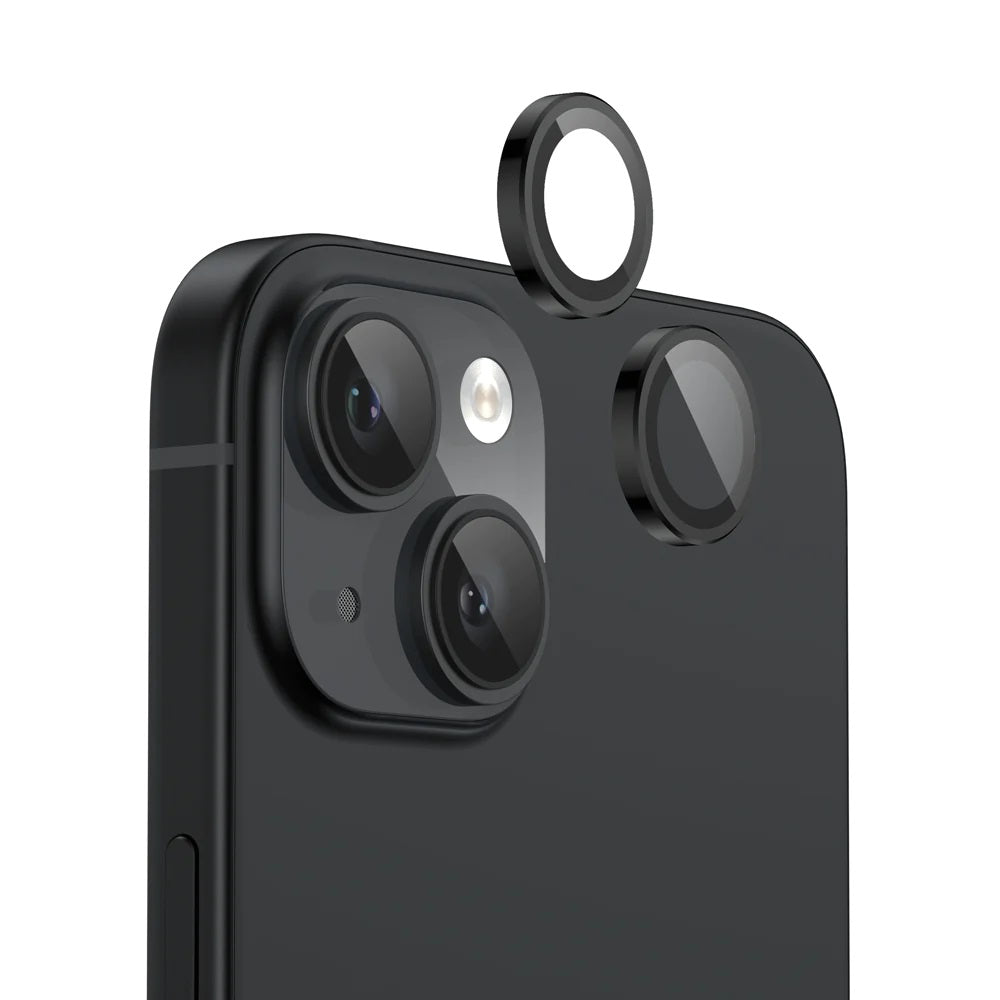 iPhone 15 Camera Lens Protector Black
