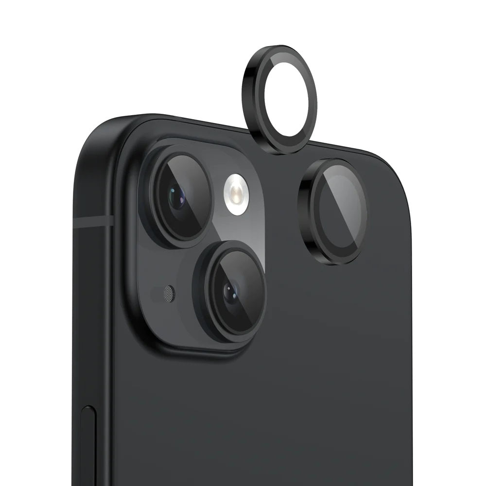 iPhone 15 Plus Camera Lens Protector Black