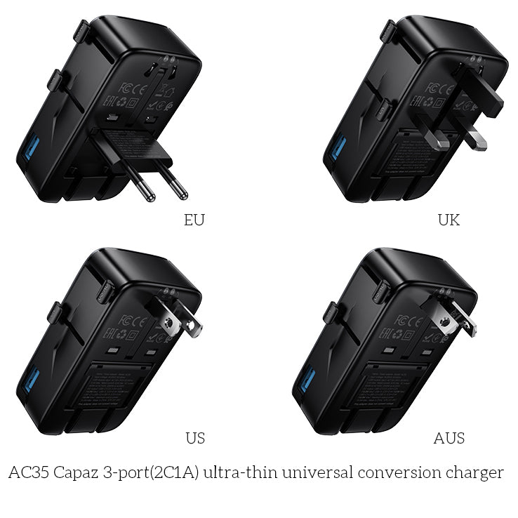 Ultra-Thin Universal Conversion Charger 15 Watt- AC35