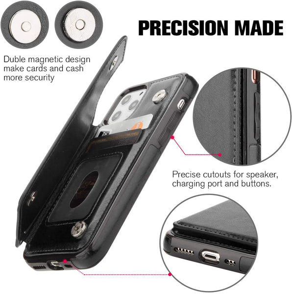 iPhone 14/13 Case Back Wallet