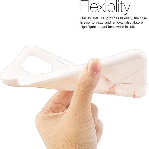 iPhone 12 Mini Marble TPU Soft Rubber Silicone