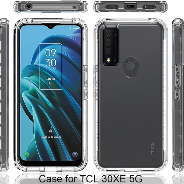 TCL 30 XE 5G Clear Hard Case