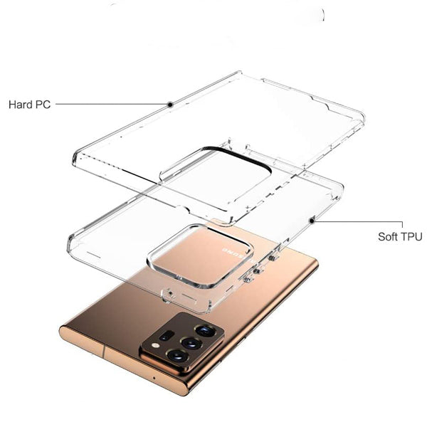 Samsung Note 20 Clear Hybrid Case