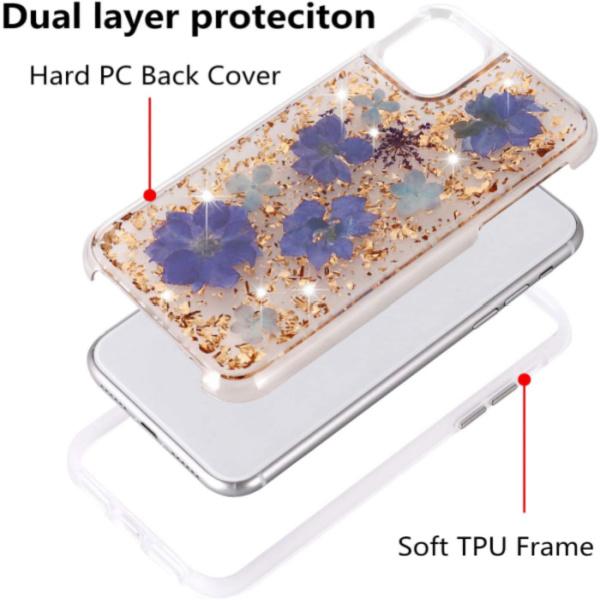 iPhone 11 ProMax Real Flower Case