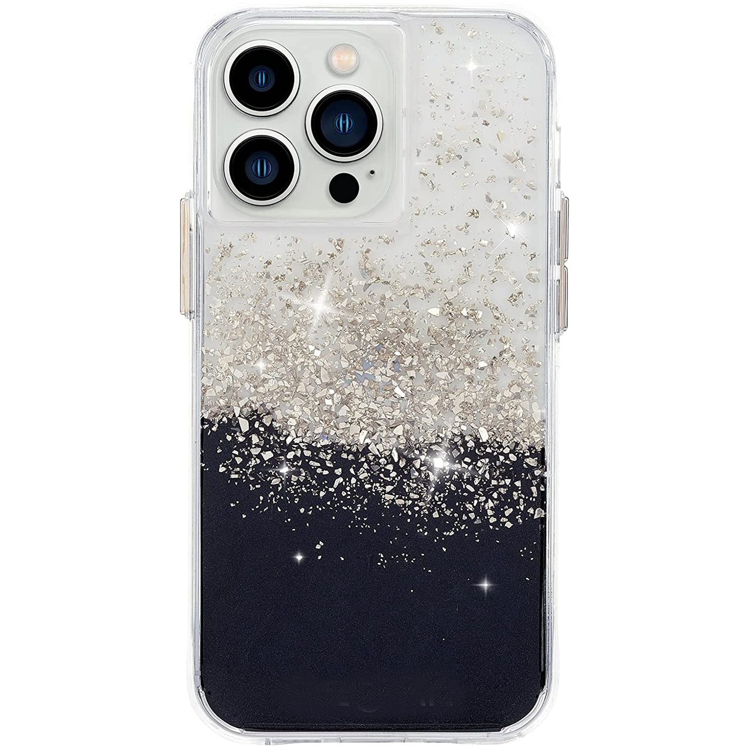IPhone 12/12 Pro Marble Glitter Case Retail Pack