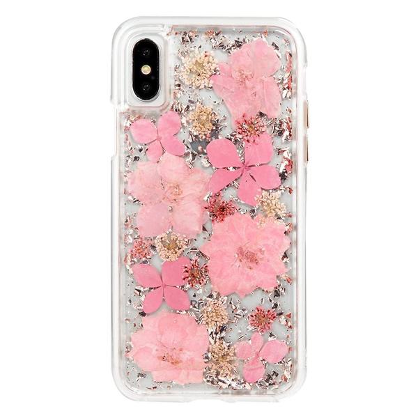 iPhone XS real flower Case