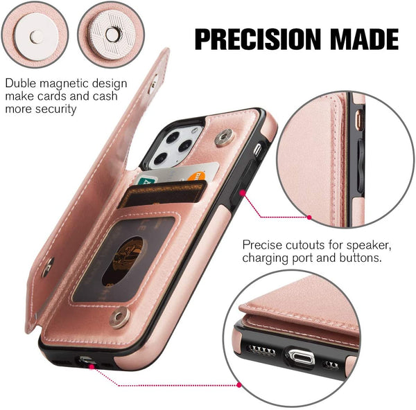 iPhone 14/13 Case Back Wallet