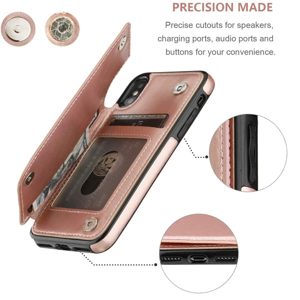 iPhone XSMAX Case Back Wallet