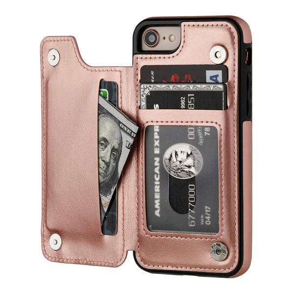 iPhone 7/8/SE Case Back Wallet