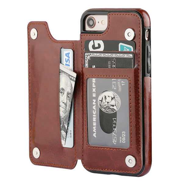 iPhone 7/8/SE Case Back Wallet