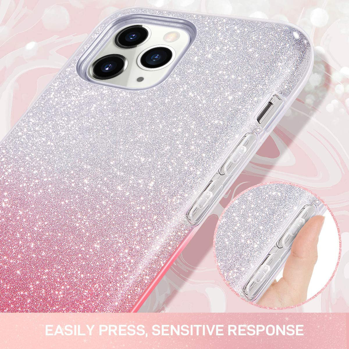 iPhone 11 Pro Sparkle Glitter TPU Case
