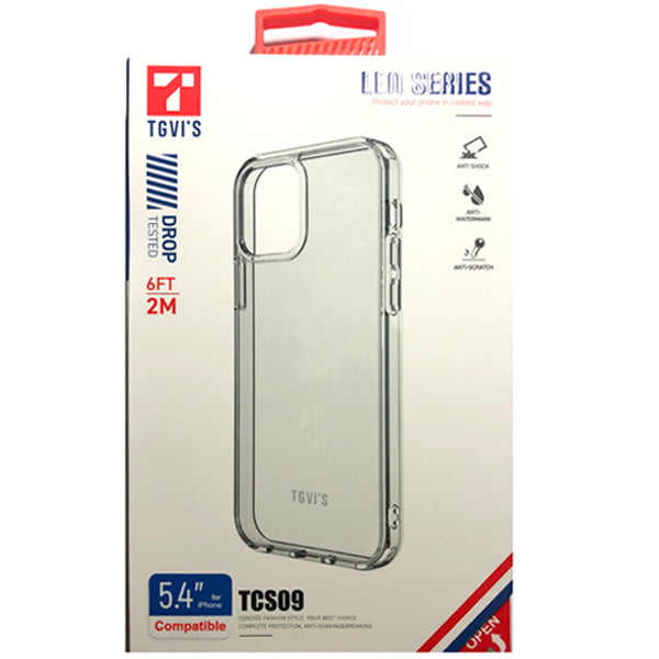 iPhone 12 Mini  Clear Hybrid Case In Retail Package