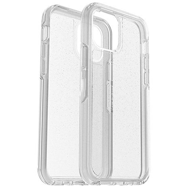 iPhone 12 Pro Max Silver Flake Clear Sym Case