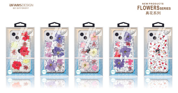 iPhone 14/13 Twinkle Flower Case Retail Pack