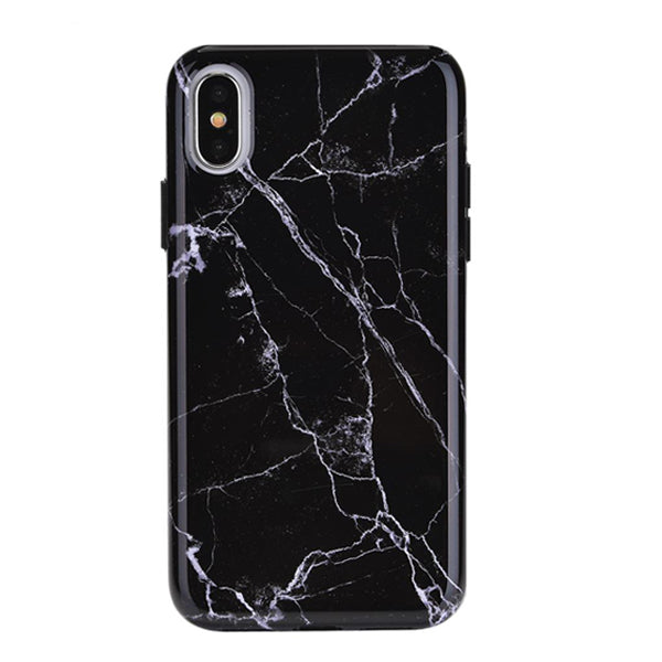 iPhone XS Marble TPU Soft Rubber Silicone