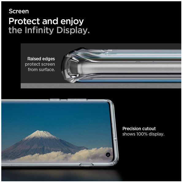 Samsung S10 Clear Hybrid Case