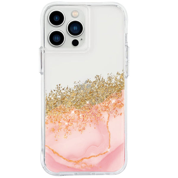 IPhone 12/12 Pro Marble Glitter Case Retail Pack