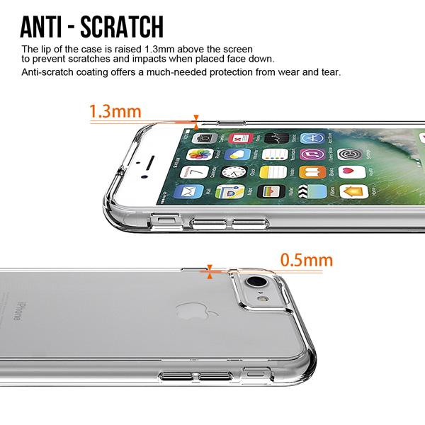 iPhone 6 Plus Clear Hybrid Case